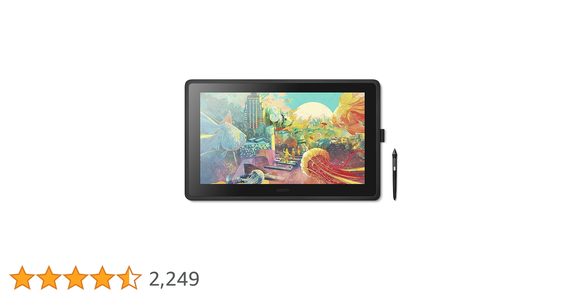 Wacom Cintiq 22 FHD DTK2260K1D 本体 Amazon.com: Wacom Cintiq 22 Drawing Tablet with Full HD 21.5